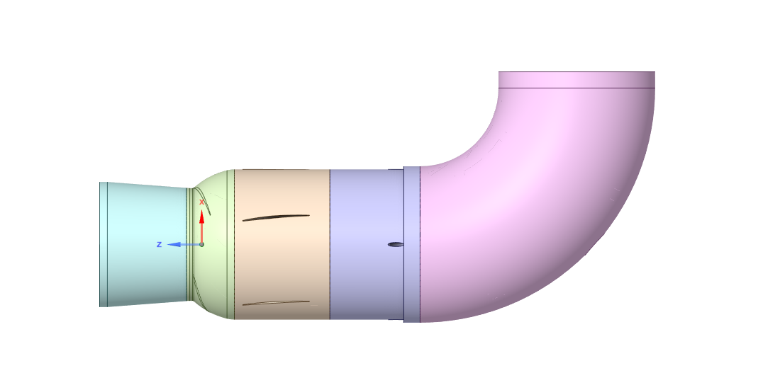 泵三维模型15:轴流泵